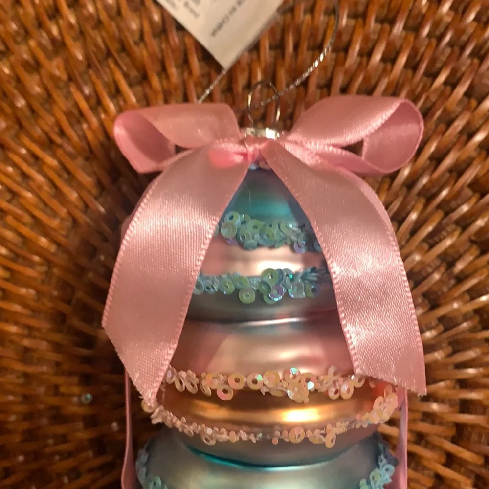Macaron Trio Hanging Ornament by Gerson NWT